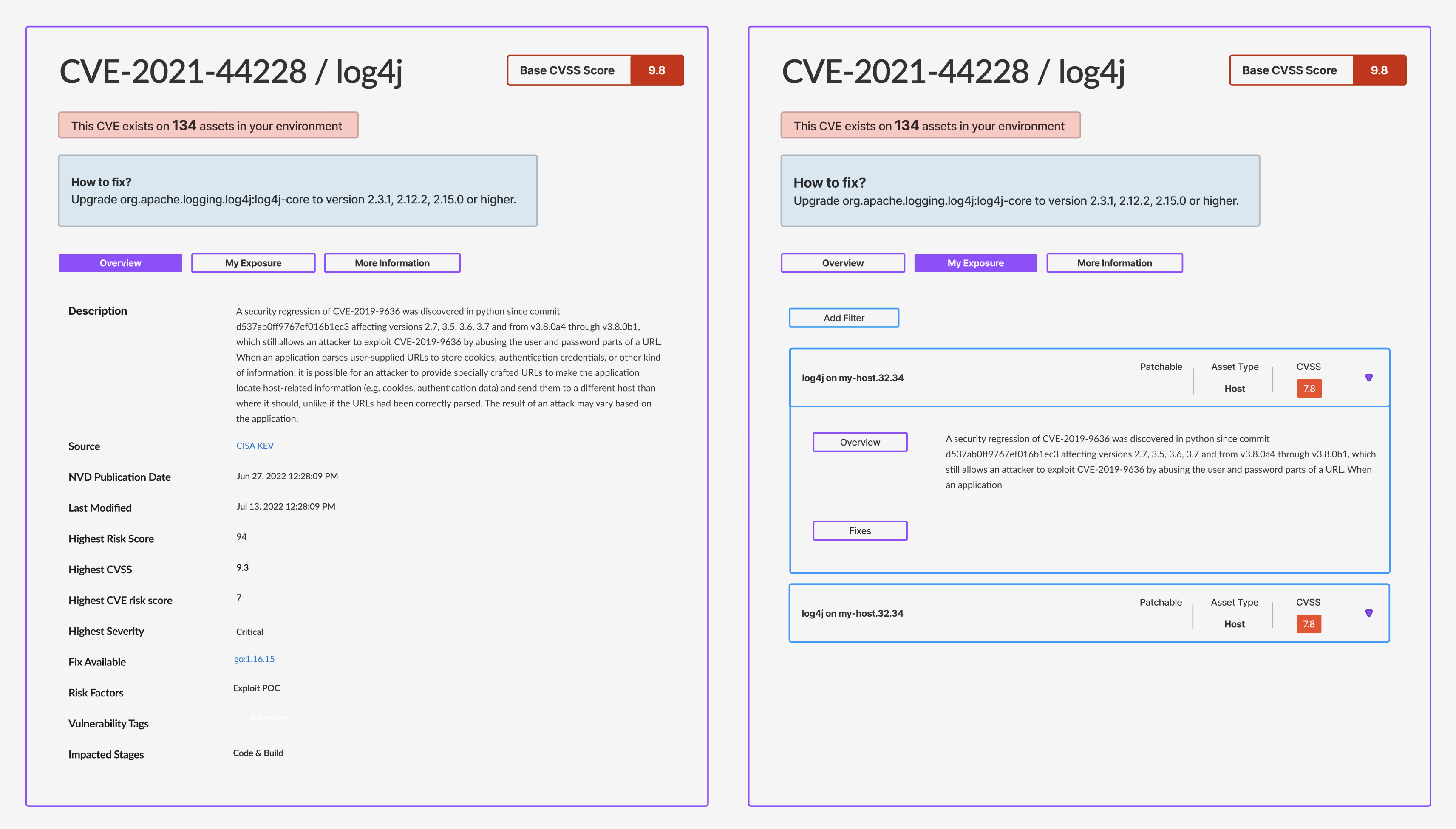 Unified CVE Sidecar — approach 3