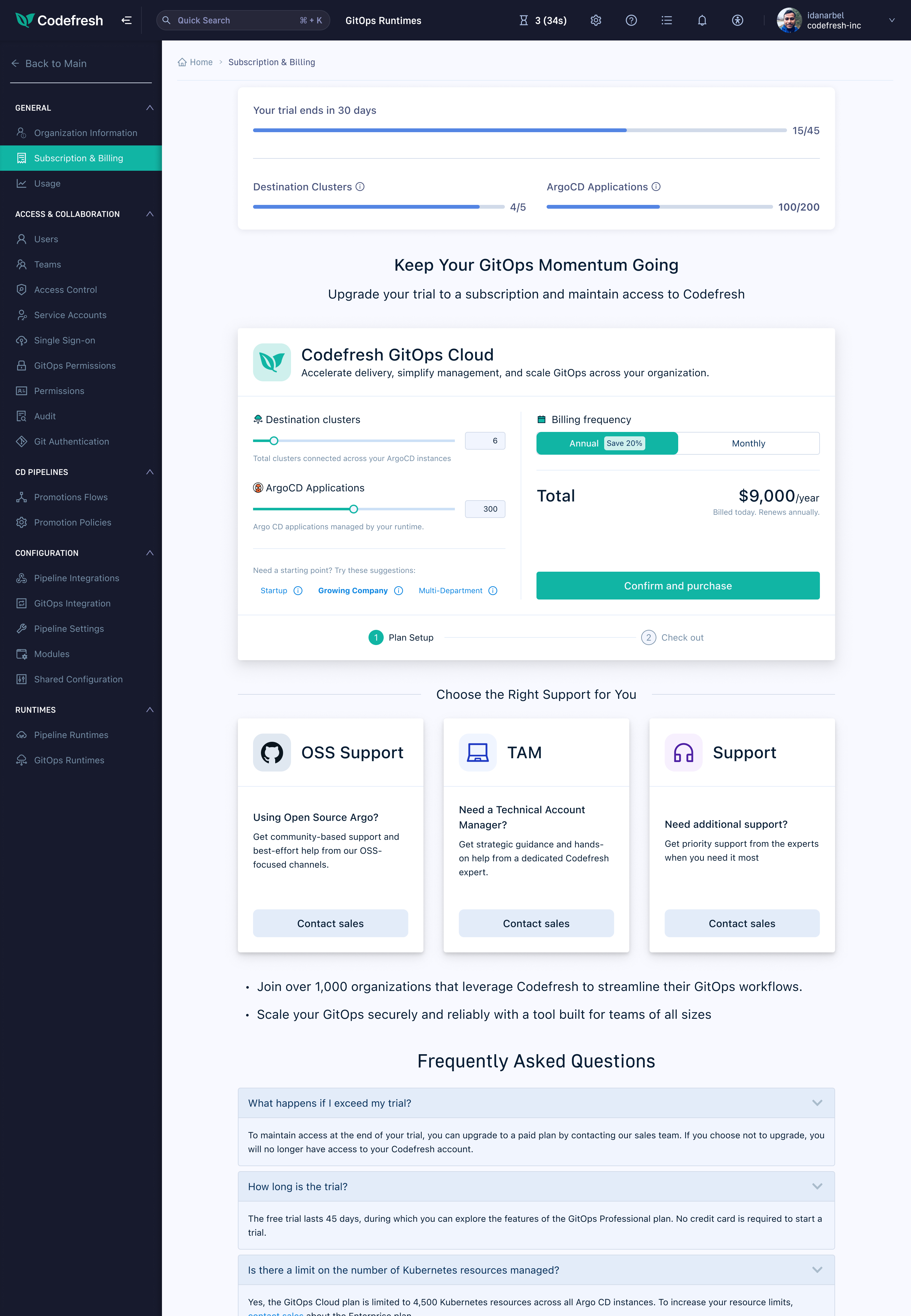 Phase 2 - pricing configurator alternate state